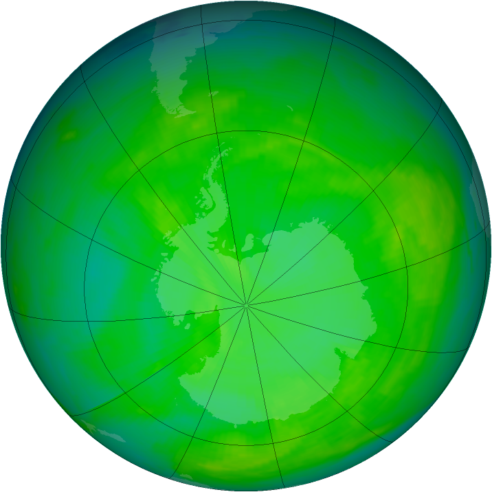 Ozone Map 1979-12-08